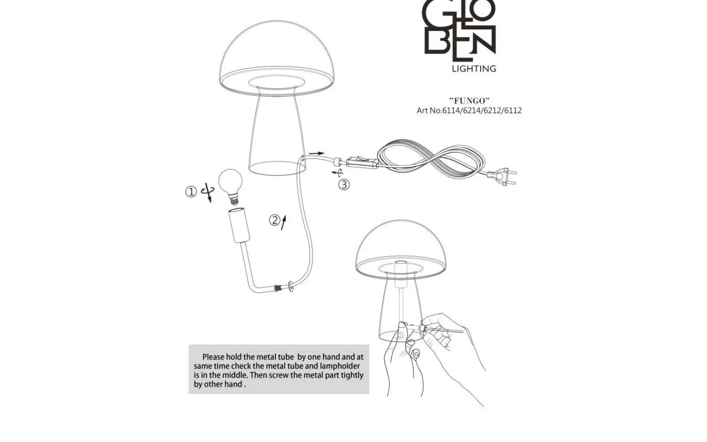 Bordslampor<Globen Lighting Fungo Bordslampa 30cm Special Edition Blå