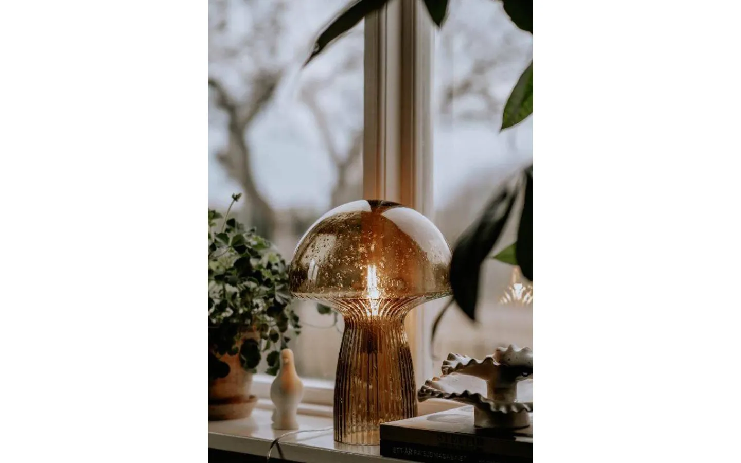 Bordslampor<Globen Lighting Fungo Bordslampa 42cm Special Edition Brun