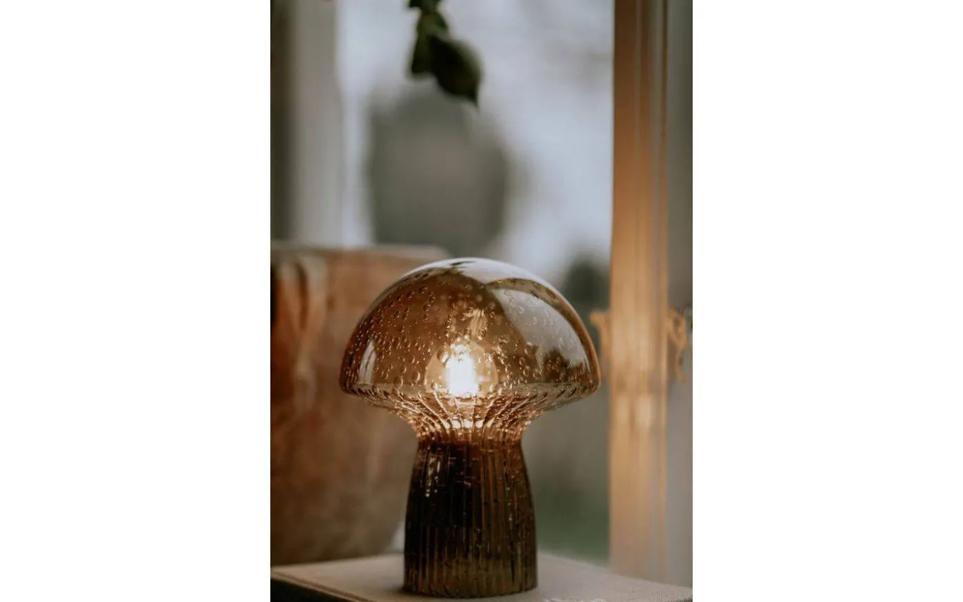 Fungo Bordslampa 20cm Special Edition Brun