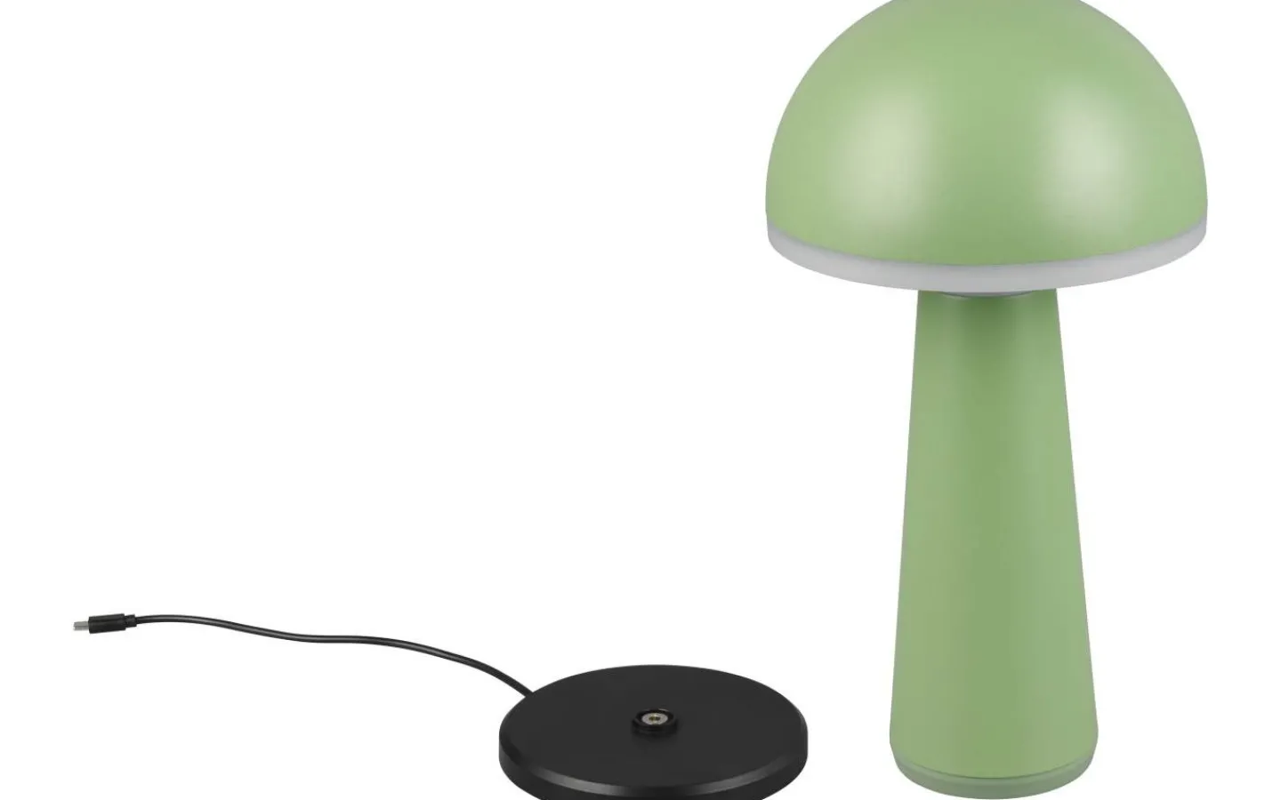 Uppladdningsbara Lampor Utomhus|Uppladdningsbara Lampor Utomhus<Reality Fungo Laddbar Bordslampa LED Pistagegrön IP54