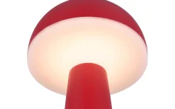 Reality Fungo Laddbar Bordslampa LED Röd IP54* Uppladdningsbara Lampor Utomhus|Uppladdningsbara Lampor Utomhus