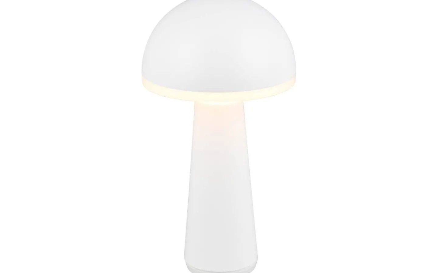 Uppladdningsbara Lampor Utomhus|Uppladdningsbara Lampor Utomhus<Reality Fungo Laddbar Bordslampa LED Mattvit IP54