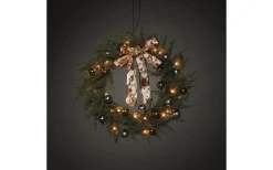 Kransar<Konstsmide Fury Batteridriven Julkrans 40cm Amber IP44