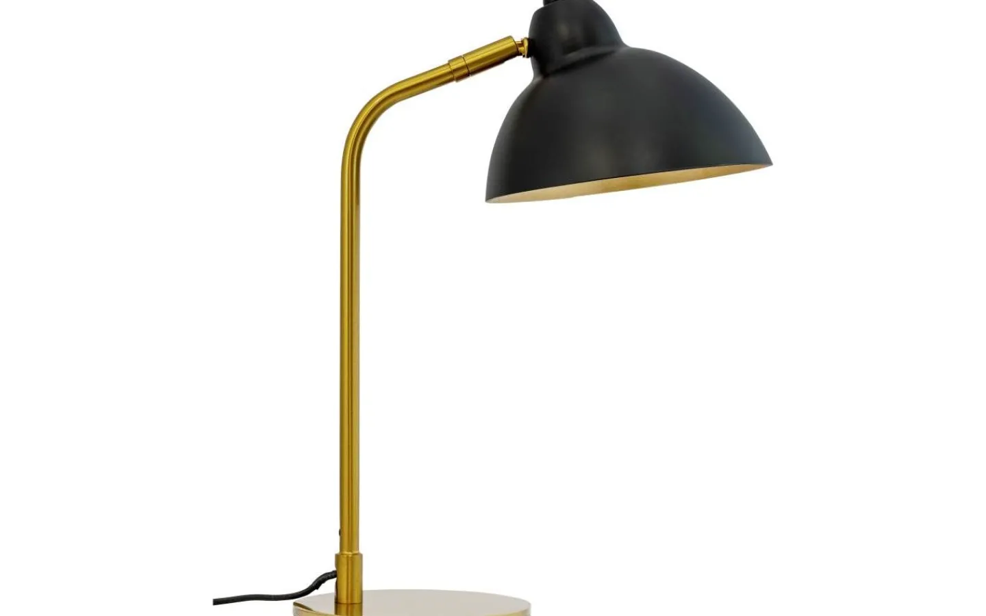 Skrivbordslampor<Dyberg Larsen Futura Skrivbordslampa 40cm Svart/Mässing