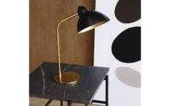 Skrivbordslampor<Dyberg Larsen Futura Skrivbordslampa 40cm Svart/Mässing