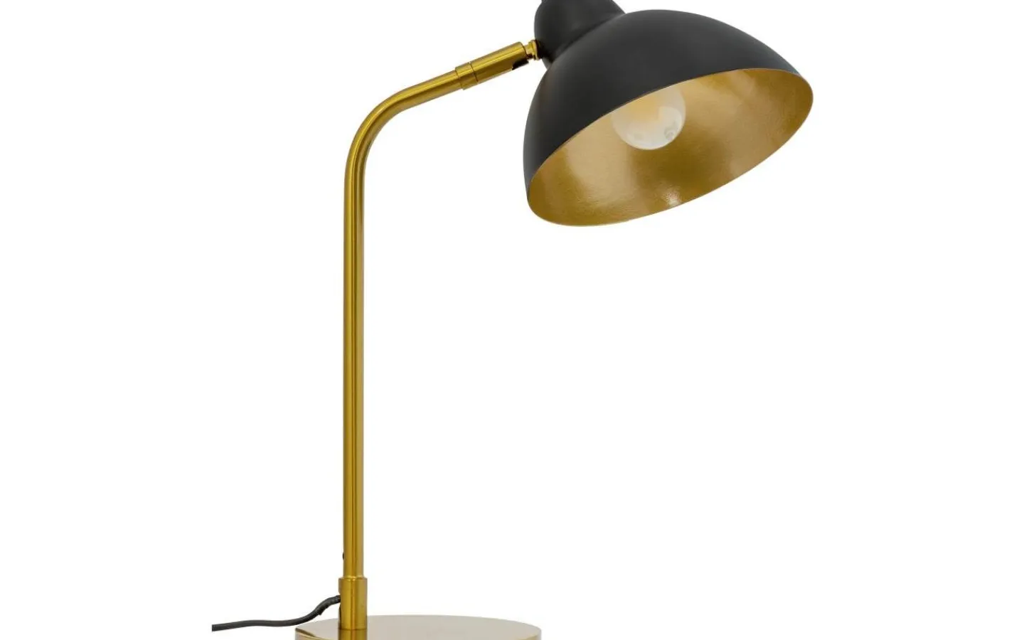 Skrivbordslampor<Dyberg Larsen Futura Skrivbordslampa 40cm Svart/Mässing
