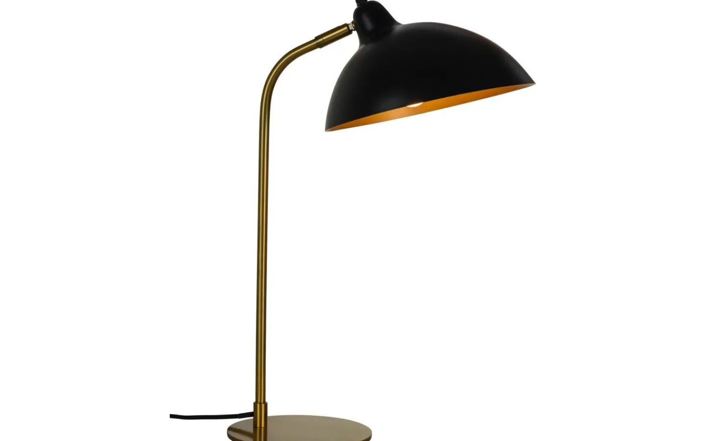 Skrivbordslampor<Dyberg Larsen Futura Skrivbordslampa 55cm Svart/Mässing