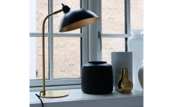 Skrivbordslampor<Dyberg Larsen Futura Skrivbordslampa 55cm Svart/Mässing