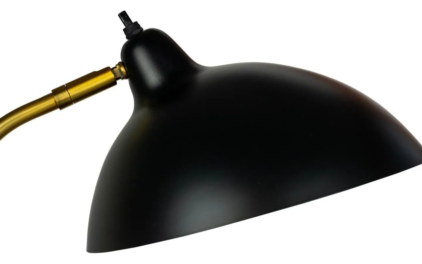 Skrivbordslampor<Dyberg Larsen Futura Skrivbordslampa 55cm Svart/Mässing