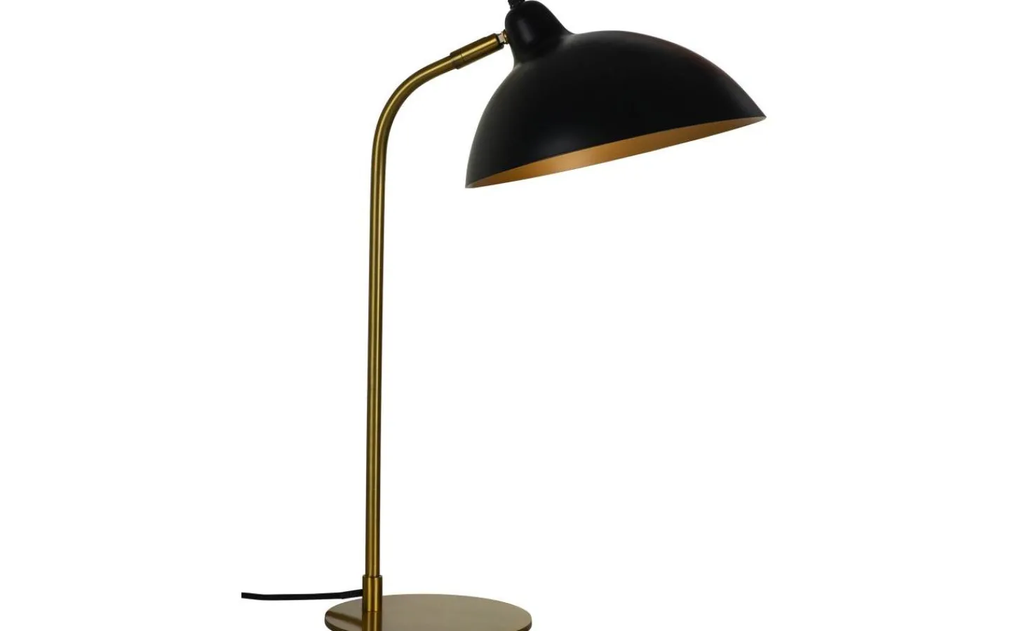Skrivbordslampor<Dyberg Larsen Futura Skrivbordslampa 55cm Svart/Mässing