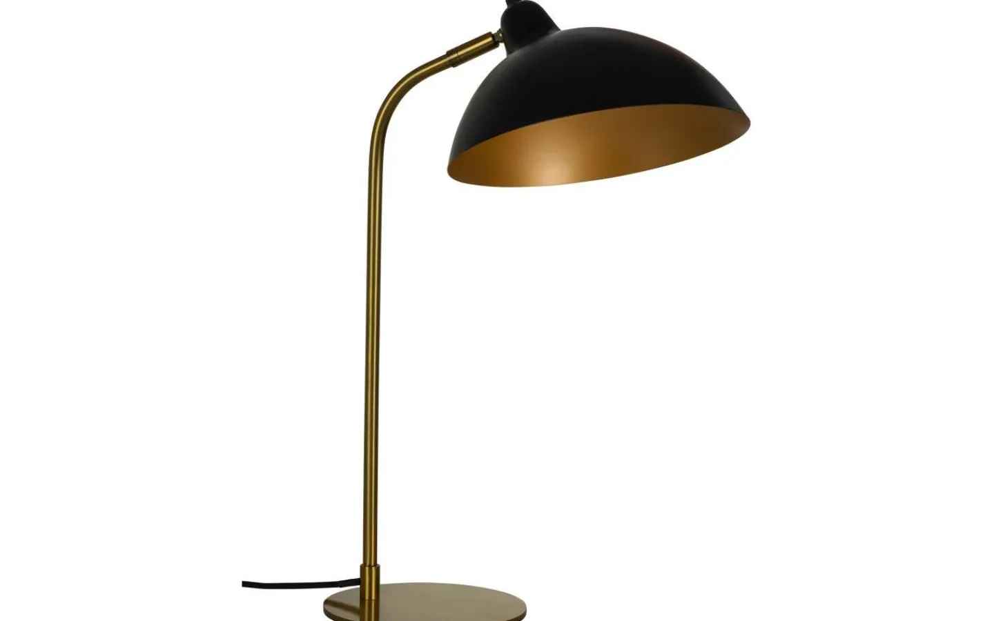 Skrivbordslampor<Dyberg Larsen Futura Skrivbordslampa 55cm Svart/Mässing