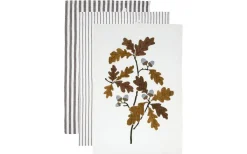 Kökshanddukar<Svanefors Gaby Kökshandduk 3-Pack 47x70cm Brun