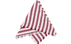 Svanefors Gaby Servett Röd 45x45cm* Servetter & Servettringar|Inredning Jul