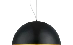 Stora Taklampor Ø50-69 Cm<Eglo Gaetano Taklampa 53cm Svart/Guld