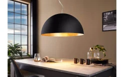 Stora Taklampor Ø50-69 Cm<Eglo Gaetano Taklampa 53cm Svart/Guld