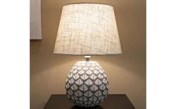 Bordslampor<Mauro Ferretti Gala Bordslampa 52cm Vit/Beige