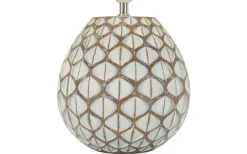 Bordslampor<Mauro Ferretti Gala Bordslampa 52cm Vit/Beige