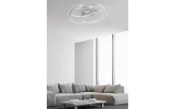 Plafonder<Trio Lighting Gale Plafond LED 80cm borstad stål