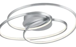 Trio Lighting Gale Plafond LED 60cm borstad stål* Plafonder