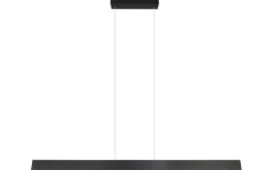 Trio Lighting Galway Takpendel LED mattsvart* Avlånga Taklampor