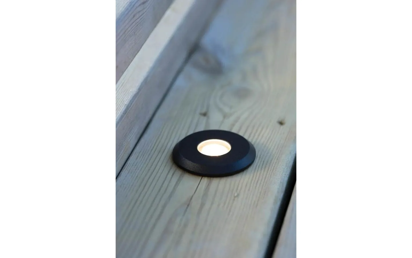 Decklights Led|Garden24 Markslöjd<Markslojd Garden24 Decklight 6cm 0,8W 3000K Svart IP44