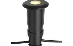 Markslojd Garden24 Decklight 6cm 3W 3000K Svart IP44* Decklights Led|Garden24 Markslöjd