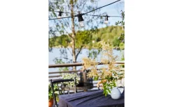 Garden24 Ljusslinga Klotlampor 5,5m 10L 0,24W 2100K IP44