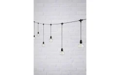 Markslojd Garden24 Ljusslinga 7,5m 10L START Svart IP44* Partyslingor Utomhus 230V|Partyslingor Utomhus 230V