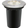Garden24 Markspotlight 6W 3000K Stål/Svart IP44