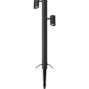 Garden24 Pollare Cylinder 12,5W 3000K 80cm Svart IP44