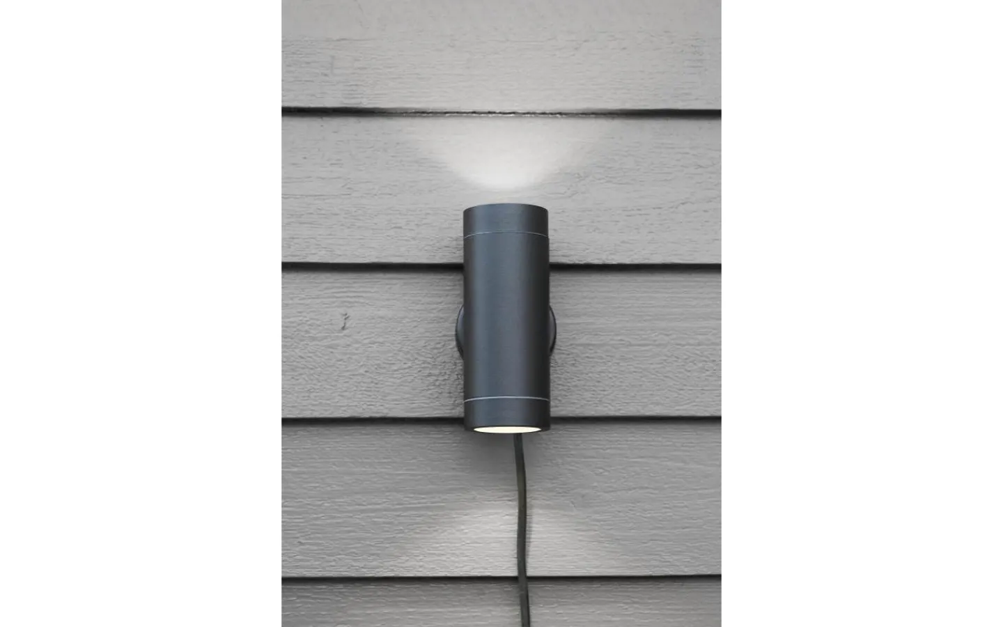 Garden24 Markslöjd<Markslojd Garden24 Vägglampa Upp/Ned 3W 3000K Svart IP44