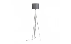 Rendl Gardette Golvlampa 158cm Svart/Aluminium E27* Golvlampor