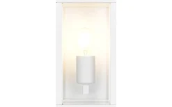 Trio Lighting Garonne Vägglampa E27 matt vit IP44* Vägglampor Utomhus