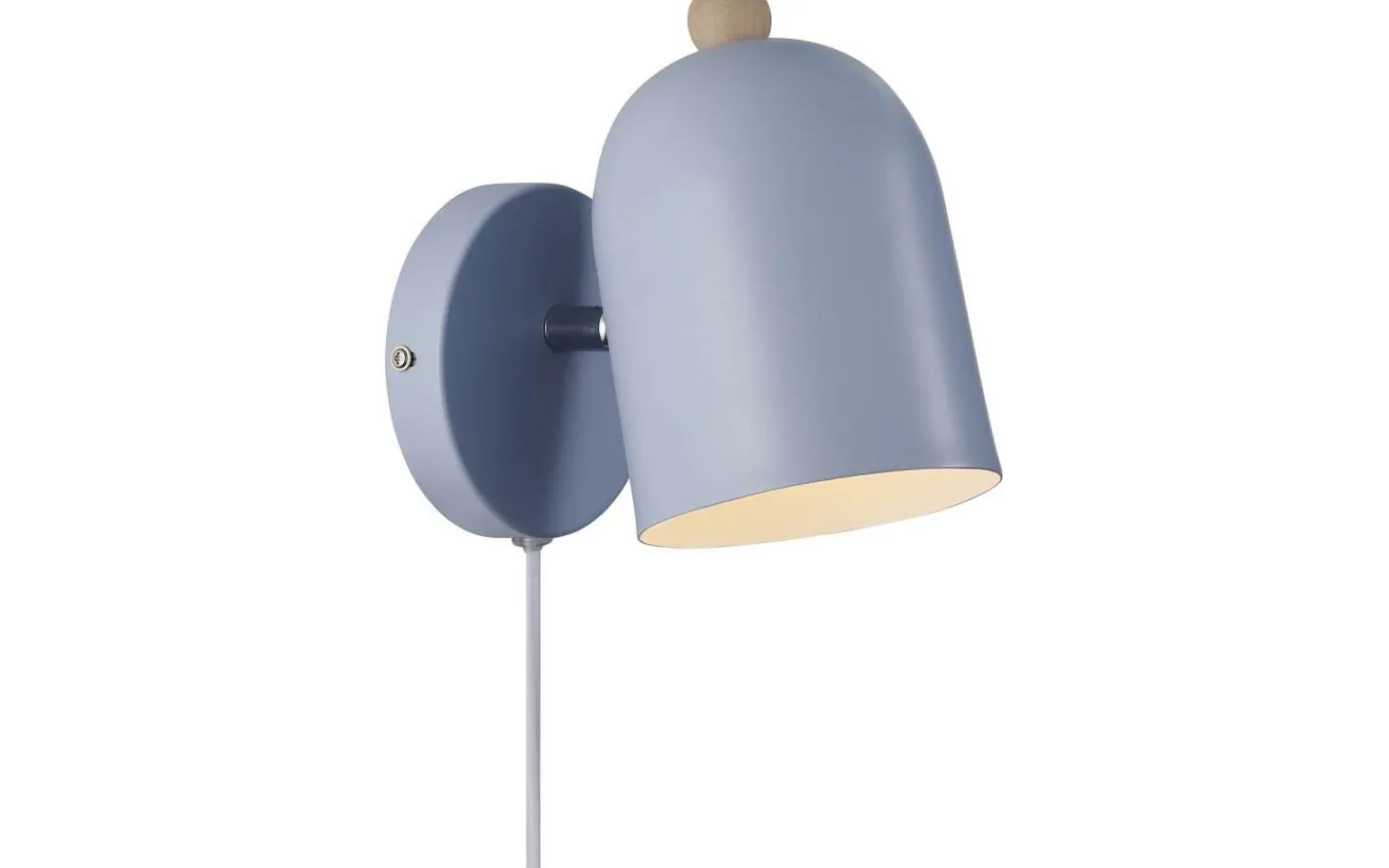 Barnrum|Läslampor<Nordlux Gaston Vägglampa Blå