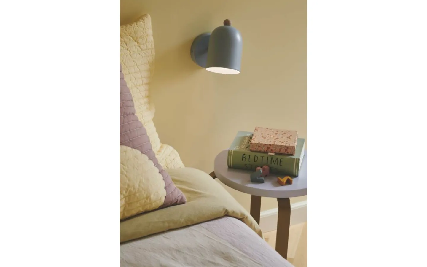 Barnrum|Läslampor<Nordlux Gaston Vägglampa Blå