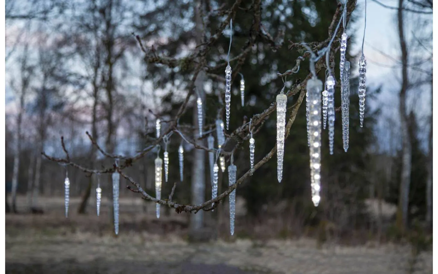 Star Trading Gelido Istappsslinga Kallvit 7m IP44* Ljusgardiner Och Istappsslingor