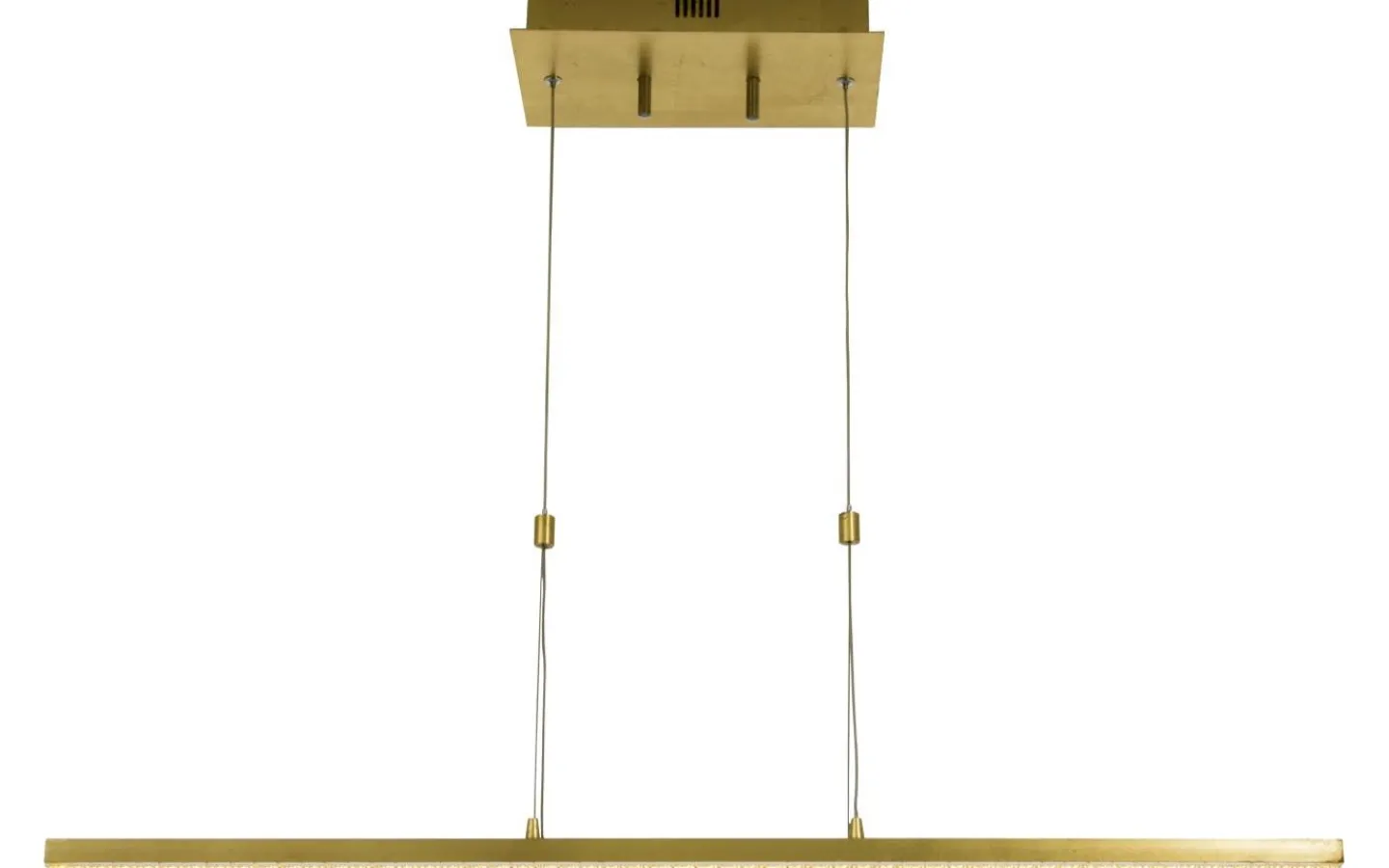 Aneta Gemini Taklampa 91cm LED 23W 3000K Bladguld* Avlånga Taklampor