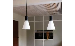 Gent Fönsterlampor 13cm Opal/Svart 2-pack