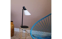 Skrivbordslampor<Dyberg Larsen Gent Skrivbordslampa 48cm Opal/Svart