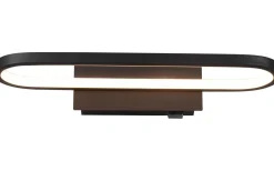 Badrumslampor Vägg<Trio Lighting Gianni H2O Vägglampa LED 40cm mattsvart IP44