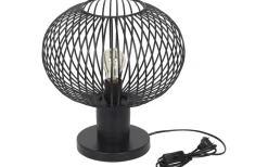 Trio Lighting Gila Bordslampa 33cm E27 mattsvart* Bordslampor