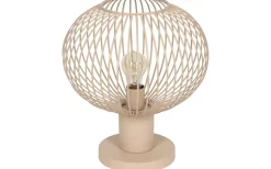 Trio Lighting Gila Bordslampa 33cm E27 sandfärgad* Bordslampor