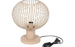 Trio Lighting Gila Bordslampa 33cm E27 sandfärgad* Bordslampor