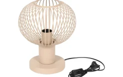Bordslampor<Trio Lighting Gila Bordslampa 23cm E27 sandfärgad
