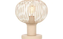 Bordslampor<Trio Lighting Gila Bordslampa 23cm E27 sandfärgad