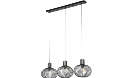 Gila Takpendel 3-delad E27 mattsvart