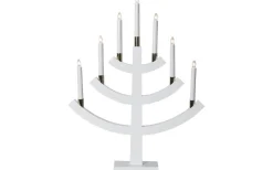 Gillian Adventsljusstake Vit 64cm