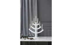 Gillian Adventsljusstake Vit 64cm