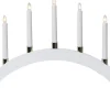 Star Trading Gillian Adventsljusstake Båge Vit 40cm* Visa Alla Adventsljusstakar|Adventsljusstakar 31-60 Cm