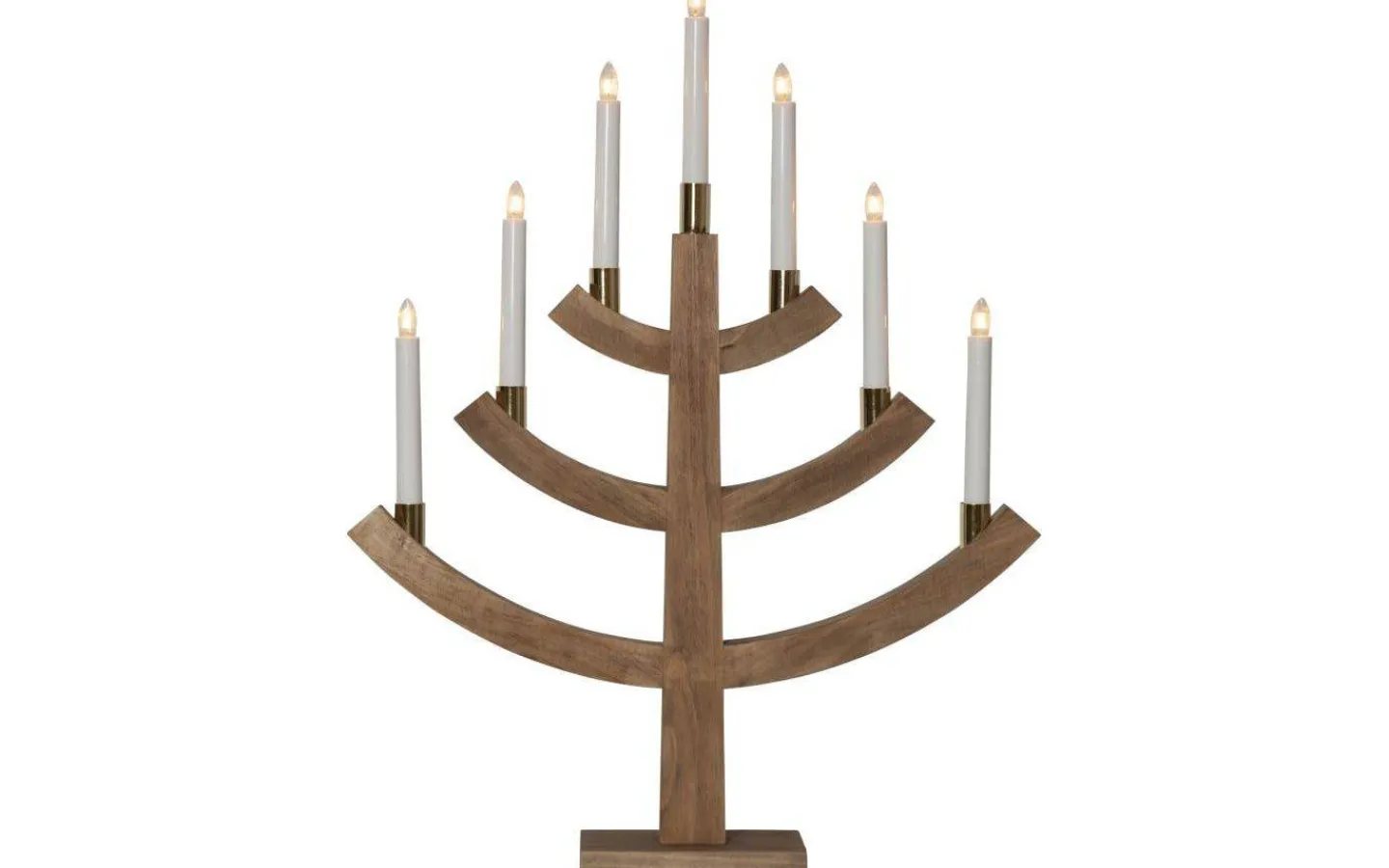 Star Trading Gillian Ljusstake 64cm Brun* Visa Alla Adventsljusstakar|Adventsljusstakar 61-120 Cm